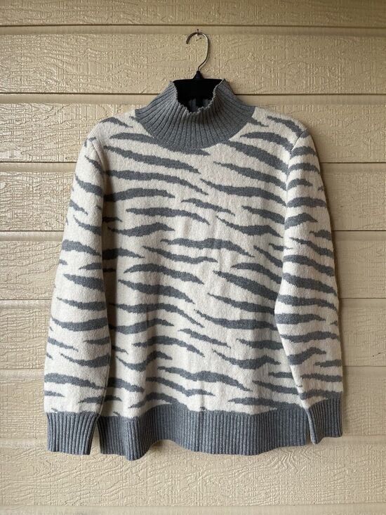 Rebecca Taylor Sweaters - La Vie Rebecca Taylor womens Vintage Mock Neck Wool & Alpaca Sweater size Medium